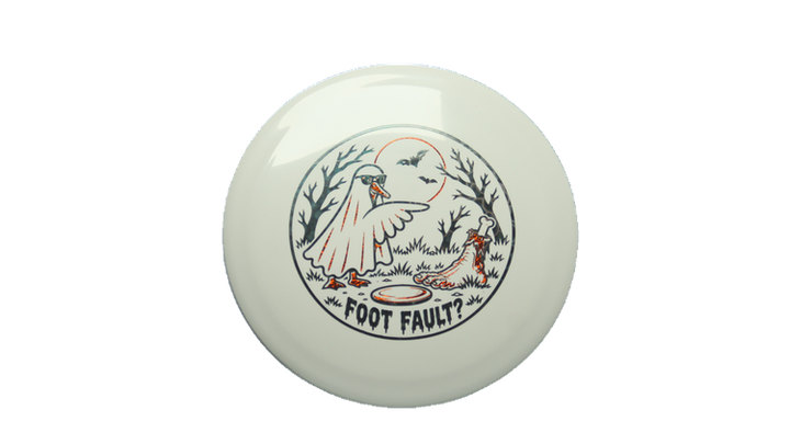 Discraft 2026 Halloween Foot Fault Paul McBeth Anax Distance Driver Front View