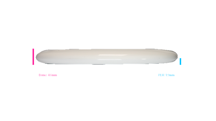 Discraft 2026 Halloween Foot Fault Paul McBeth Luna Putter Profile View