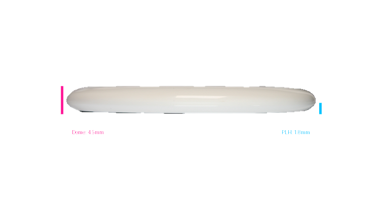 Discraft 2026 Halloween Foot Fault Paul McBeth Luna Putter Profile View