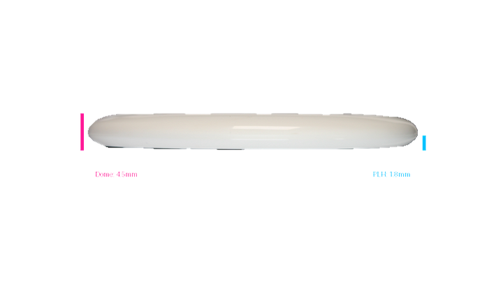 Discraft 2026 Halloween Foot Fault Paul McBeth Luna Putter Profile View
