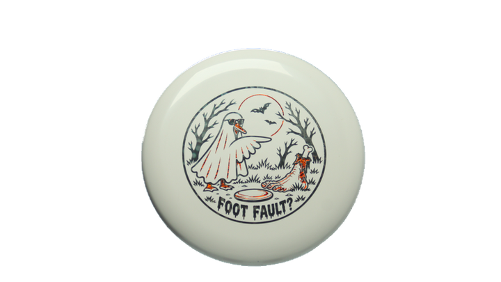 Discraft 2026 Halloween Foot Fault Paul McBeth Luna Putter Front View