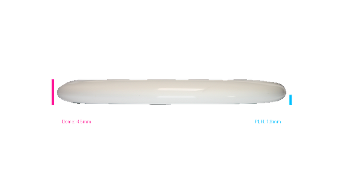 Discraft 2026 Halloween Foot Fault Paul McBeth Luna Putter Profile View