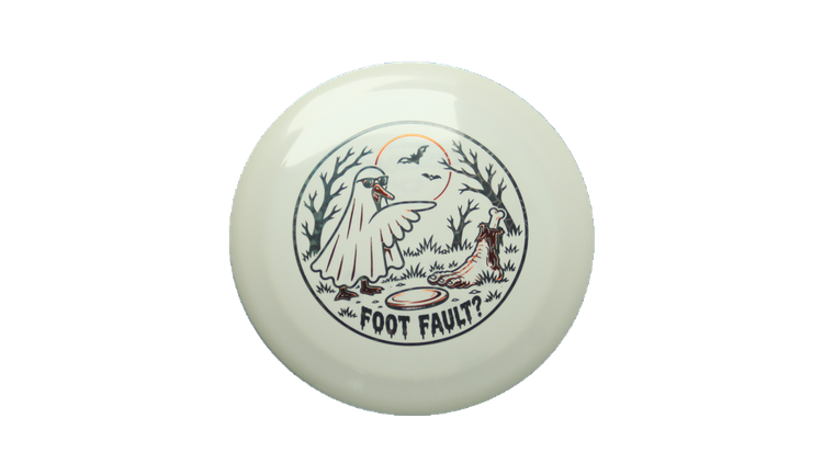 Discraft 2026 Halloween Foot Fault Paul McBeth ESP Zeus Distance Driver Front View