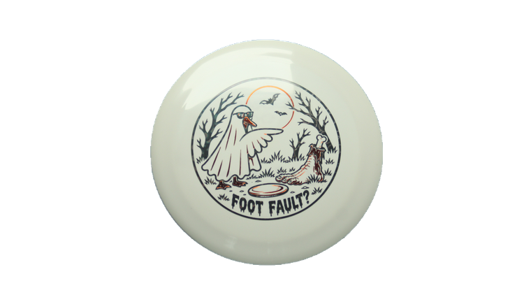 Discraft 2026 Halloween Foot Fault Paul McBeth ESP Zeus Distance Driver Front View