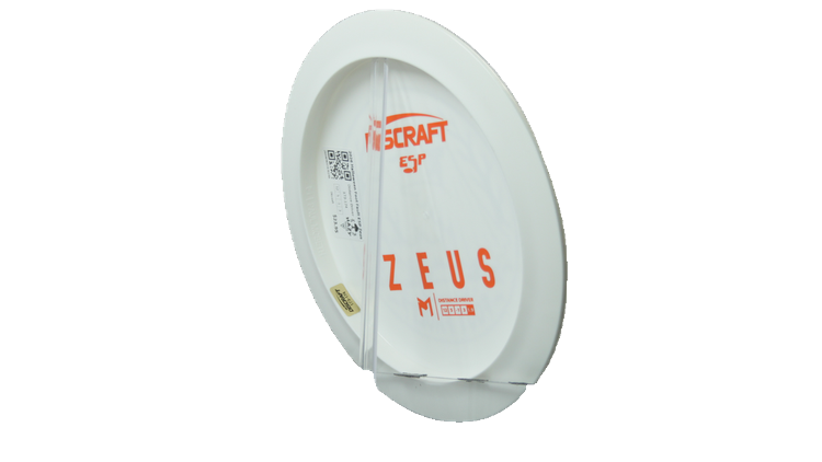 Discraft 2026 Halloween Foot Fault Paul McBeth ESP Zeus Distance Driver Back View