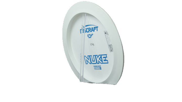 Discraft 2026 Halloween Foot Fault ESP Nuke Distance Driver Back View