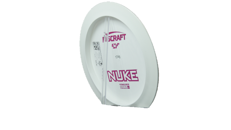 Discraft 2026 Halloween Foot Fault ESP Nuke Distance Driver Back View