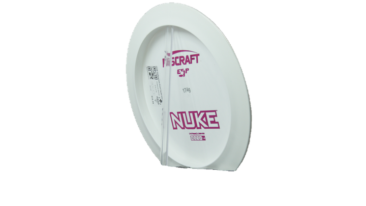 Discraft 2026 Halloween Foot Fault ESP Nuke Distance Driver Back View