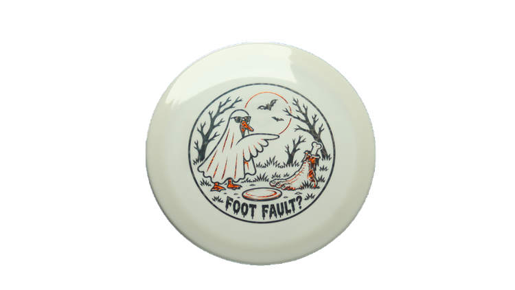 Discraft 2026 Halloween Foot Fault ESP Raptor Fairway Driver Front View