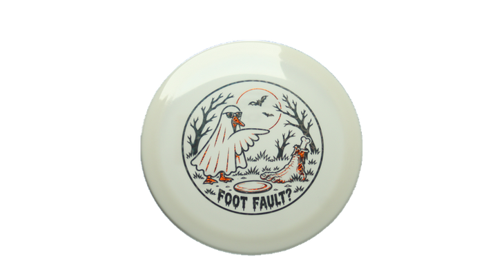 Discraft 2026 Halloween Foot Fault ESP Raptor Fairway Driver Front View