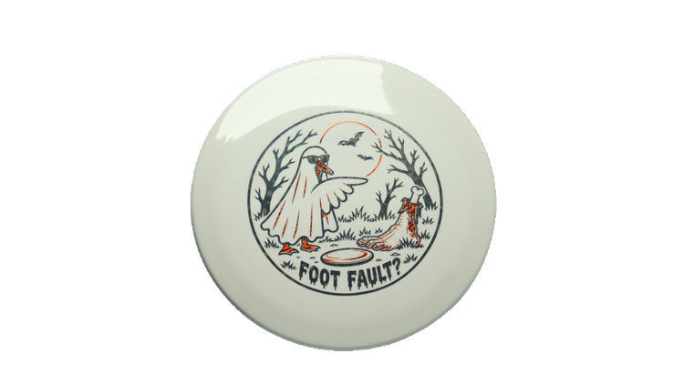 Discraft 2026 Halloween Foot Fault ESP Raptor Fairway Driver Front View
