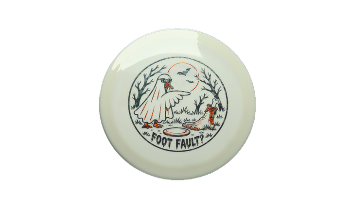 Discraft 2026 Halloween Foot Fault ESP Raptor Fairway Driver Front View