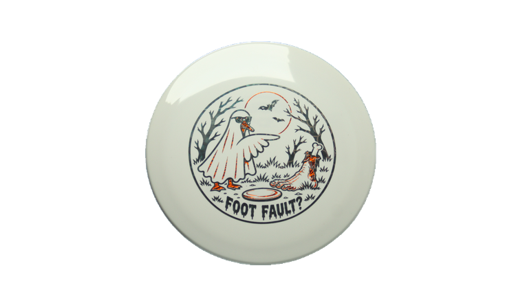 Discraft 2026 Halloween Foot Fault ESP Raptor Fairway Driver Front View