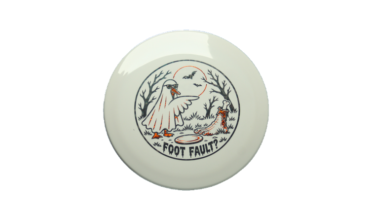 Discraft 2026 Halloween Foot Fault ESP Raptor Fairway Driver Front View