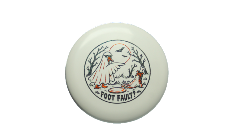Discraft 2026 Halloween Foot Fault ESP Roach Putter Front View