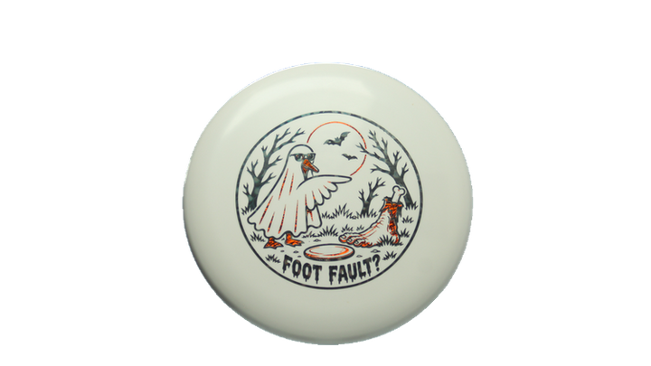 Discraft 2026 Halloween Foot Fault ESP Roach Putter Front View