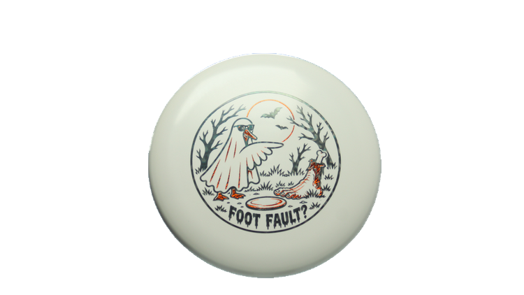 Discraft 2026 Halloween Foot Fault ESP Roach Putter Front View