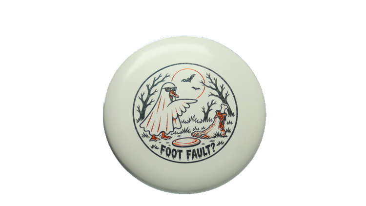 Discraft 2026 Halloween Foot Fault ESP Roach Putter Front View