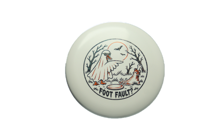 Discraft 2026 Halloween Foot Fault ESP Roach Putter Front View
