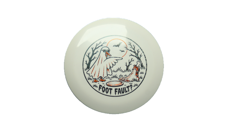 Discraft 2026 Halloween Foot Fault ESP Thrasher Distance Driver Front View