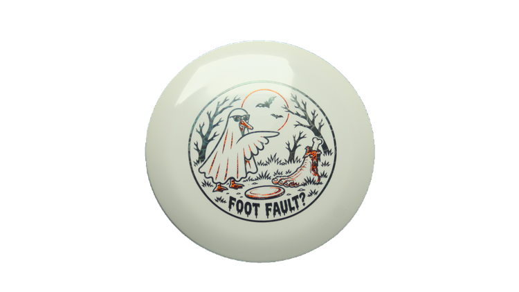 Discraft 2026 Halloween Foot Fault ESP Thrasher Distance Driver Front View