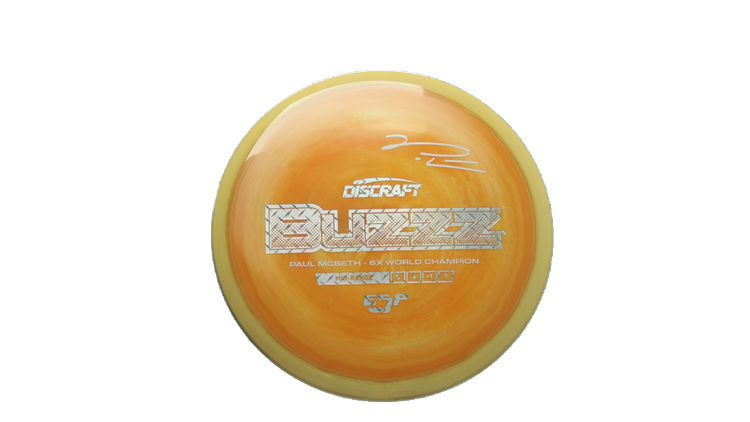 Discraft Paul McBeth 6x Signature Series ESP Buzzz Midrange Front View