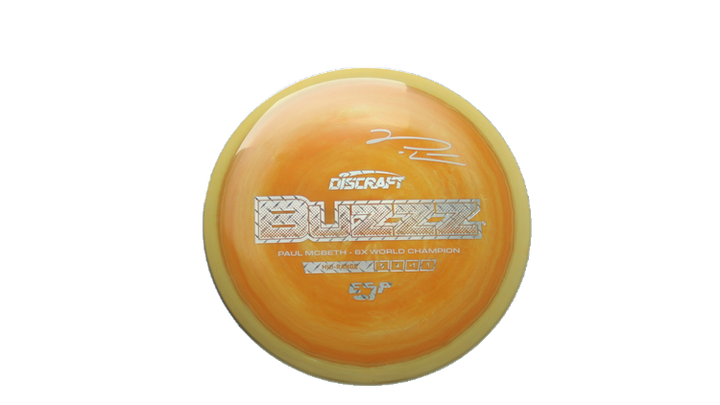Discraft Paul McBeth 6x Signature Series ESP Buzzz Midrange Front View