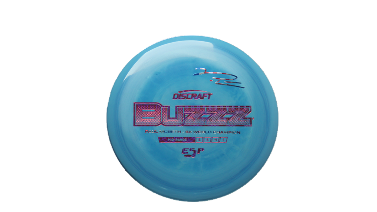 Discraft Paul McBeth 6x Signature Series ESP Buzzz Midrange Front View