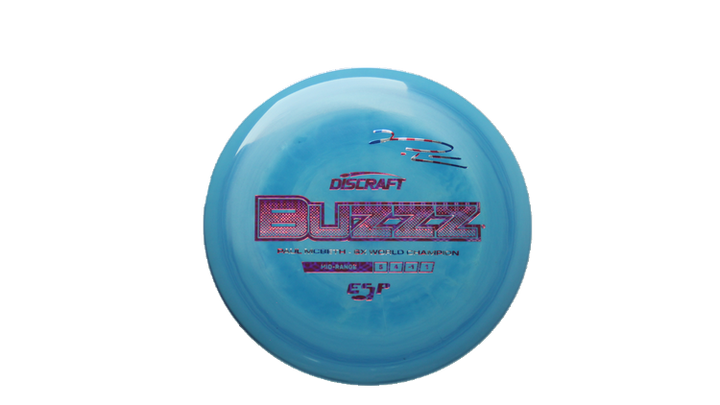 Discraft Paul McBeth 6x Signature Series ESP Buzzz Midrange Front View
