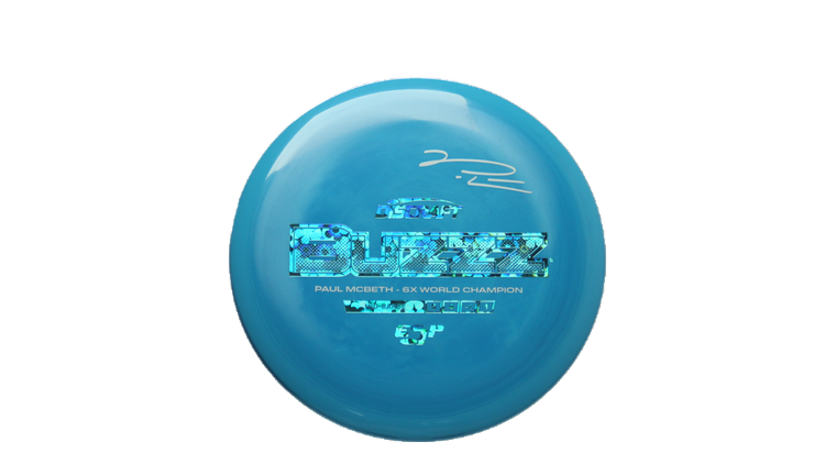 Discraft Paul McBeth 6x Signature Series ESP Buzzz Midrange Front View
