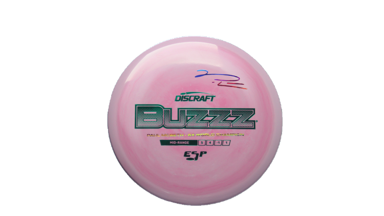 Discraft Paul McBeth 6x Signature Series ESP Buzzz Midrange Front View