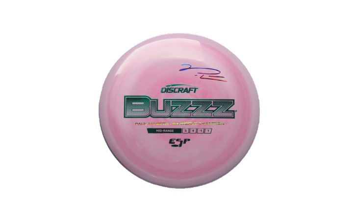 Discraft Paul McBeth 6x Signature Series ESP Buzzz Midrange Front View