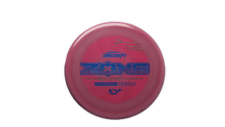 Discraft Paul McBeth 6x Signature Series ESP Zone Putter Front View