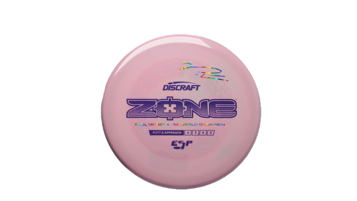 Discraft Paul McBeth 6x Signature Series ESP Zone Putter Front View