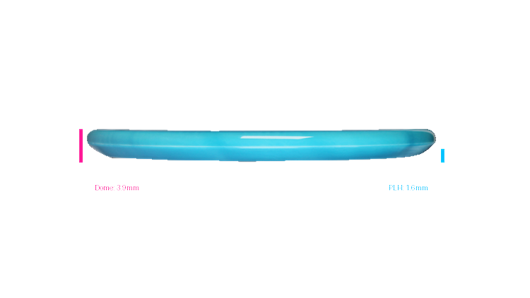 Discraft Paul McBeth 6x Signature Series ESP Zone Putter Profile View
