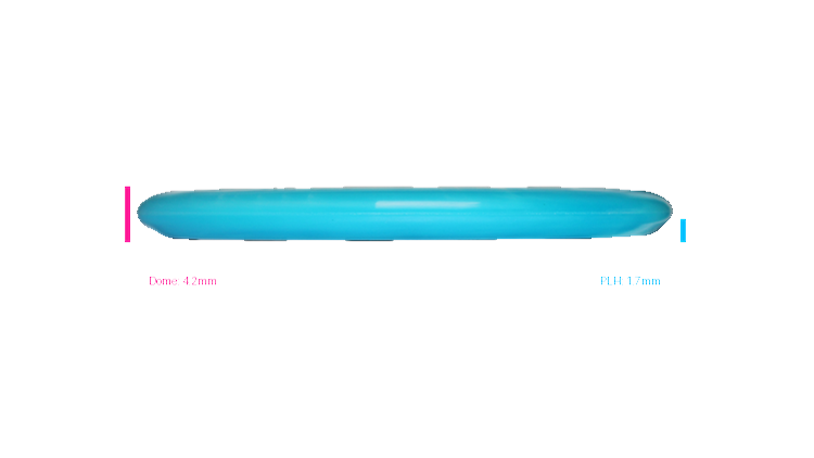 Discmania Cosmic Fury 3 - Kyle Klein Signature Series Glow Horizon C-Line Logic Putter Profile View