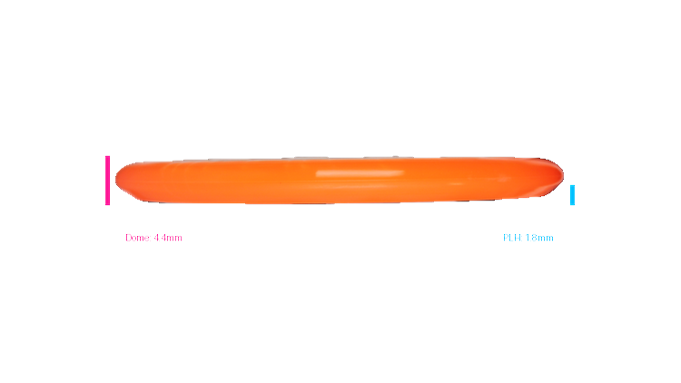 Discmania Cosmic Fury 3 - Kyle Klein Signature Series Glow Horizon C-Line Logic Putter Profile View