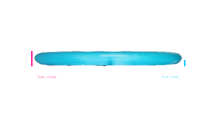 Discmania Cosmic Fury 3 - Kyle Klein Signature Series Glow Horizon C-Line Logic Putter Profile View