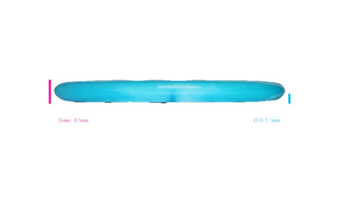 Discmania Cosmic Fury 3 - Kyle Klein Signature Series Glow Horizon C-Line Logic Putter Profile View