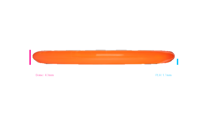 Discmania Cosmic Fury 3 - Kyle Klein Signature Series Glow Horizon C-Line Logic Putter Profile View