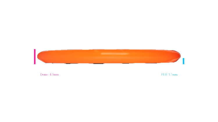 Discmania Cosmic Fury 3 - Kyle Klein Signature Series Glow Horizon C-Line Logic Putter Profile View