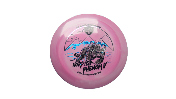 Discmania Nordic Phenom 5 - Niklas Anttila Signature Series Swirl Q-Line Premier  DD3 Distance Driver Front View