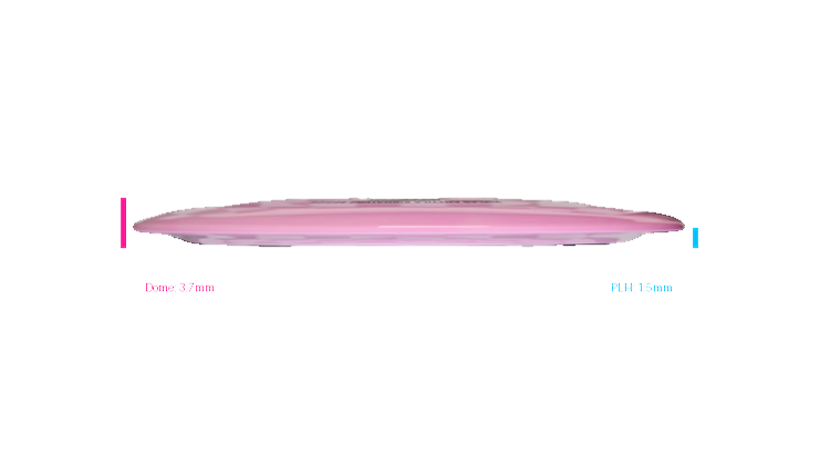Discmania Nordic Phenom 5 - Niklas Anttila Signature Series Swirl Q-Line Premier  DD3 Distance Driver Profile View
