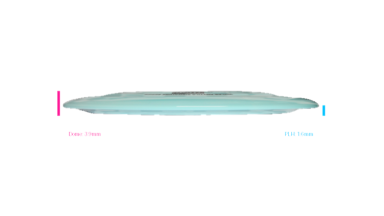 Discmania Nordic Phenom 5 - Niklas Anttila Signature Series Swirl Q-Line Premier  DD3 Distance Driver Profile View