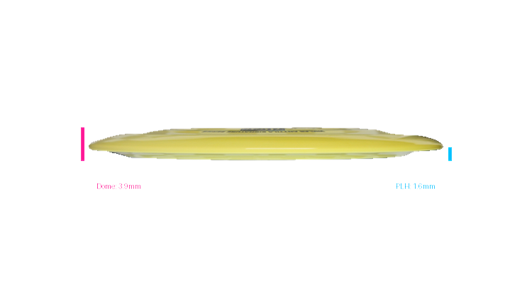 Discmania Nordic Phenom 5 - Niklas Anttila Signature Series Swirl Q-Line Premier  DD3 Distance Driver Profile View