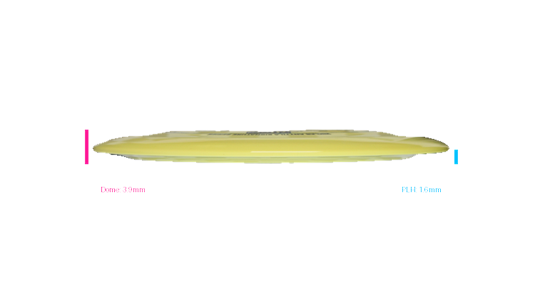 Discmania Nordic Phenom 5 - Niklas Anttila Signature Series Swirl Q-Line Premier  DD3 Distance Driver Profile View