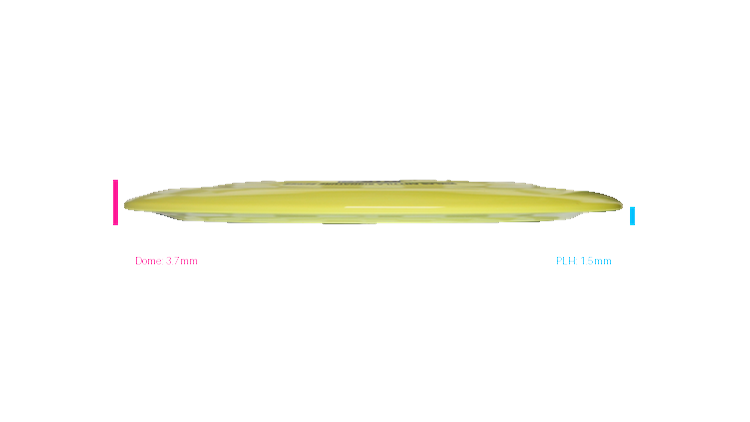Discmania Nordic Phenom 5 - Niklas Anttila Signature Series Swirl Q-Line Premier  DD3 Distance Driver Profile View