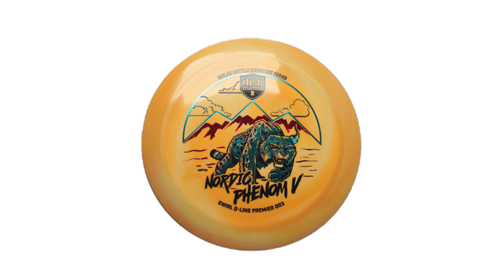 Discmania Nordic Phenom 5 - Niklas Anttila Signature Series Swirl Q-Line Premier  DD3 Distance Driver