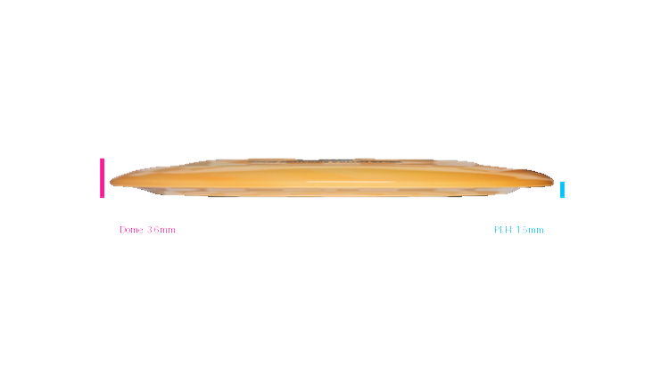 Discmania Nordic Phenom 5 - Niklas Anttila Signature Series Swirl Q-Line Premier  DD3 Distance Driver Profile View