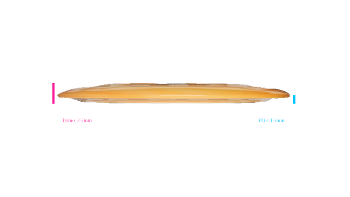 Discmania Nordic Phenom 5 - Niklas Anttila Signature Series Swirl Q-Line Premier  DD3 Distance Driver Profile View
